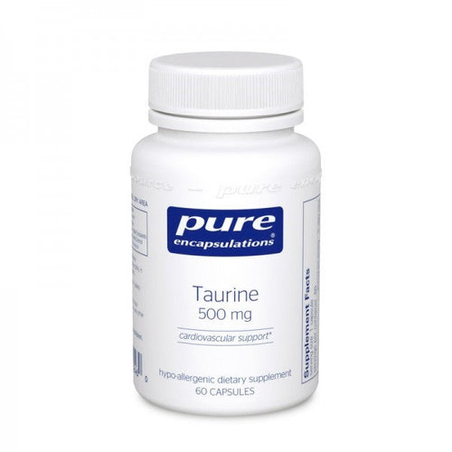 Taurine 500mg by Pure Encapsulations