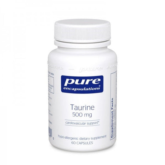 Taurine 500mg by Pure Encapsulations