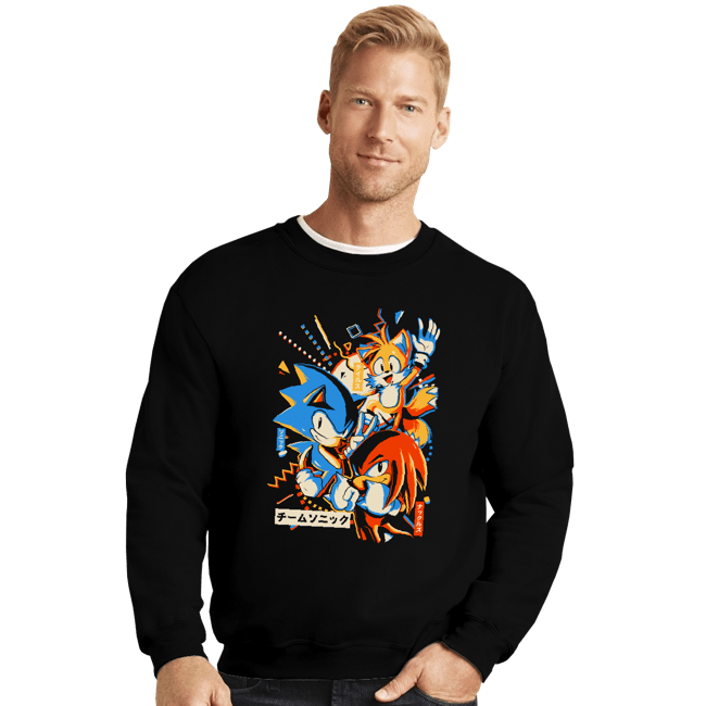 Crewneck Sweater, Unisex / Small / Black