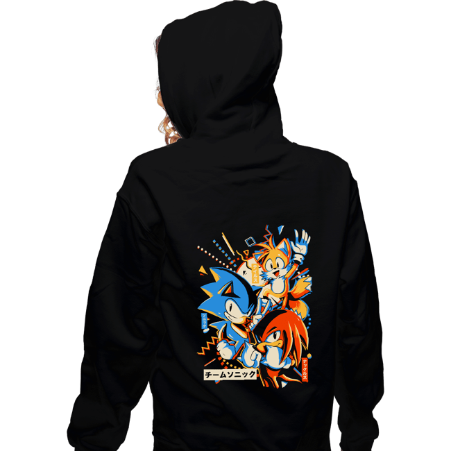 Zippered Hoodies, Unisex / Small / Black