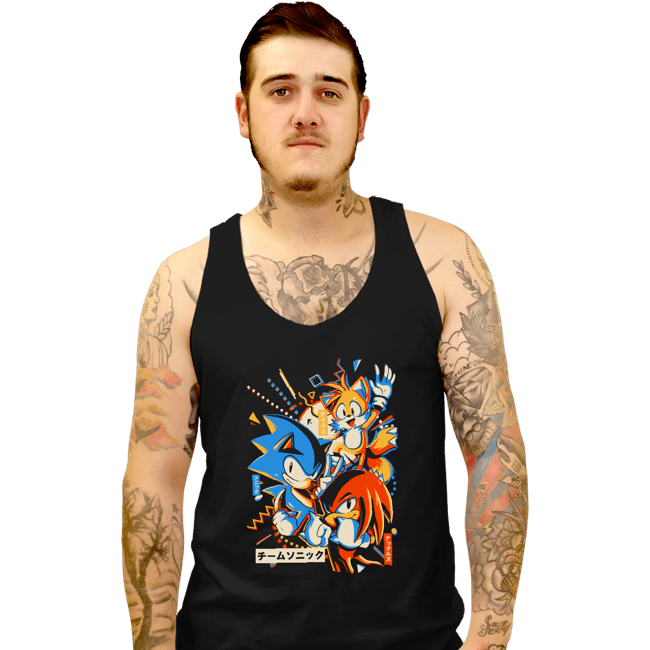 Tank Top, Unisex / Small / Black