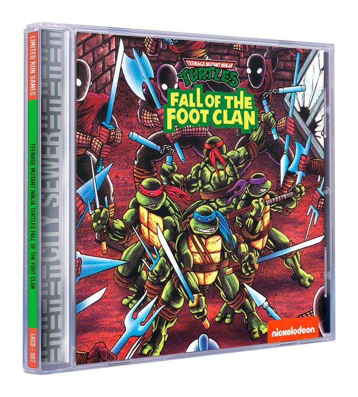 Teenage Mutant Ninja Turtles: Fall of the Foot Clan - CD Soundtrack
