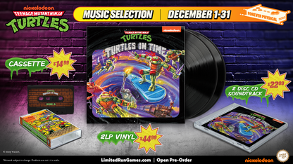 Teenage Mutant Ninja Turtles: Turtles in Time - 2-CD Soundtrack