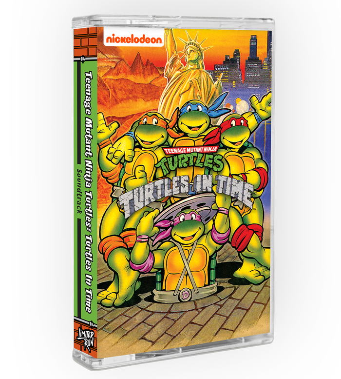 Teenage Mutant Ninja Turtles: Turtles in Time - Cassette Soundtrack