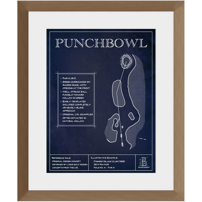 Framed Print - 12x16" - With Matte - Walnut