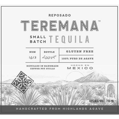 Teremana Tequila Reposado 375 ML Tequila Teremana Tequila