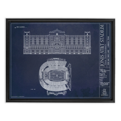 Framed Canvas - Small - Black