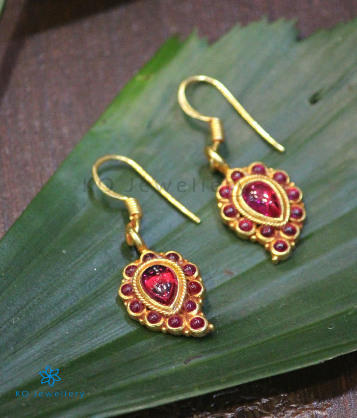 The Amra Silver Kemp Mango Earrings