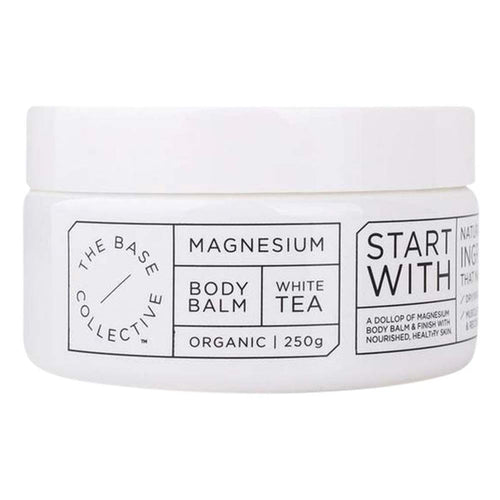 The Base Collective Magnesium & White Tea Body Balm - 250g - L'Organic