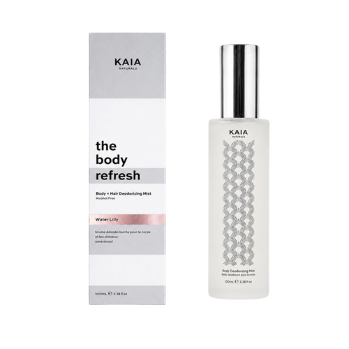 Kaia Naturals-The Body Refresh Body & Hair Deodorizing Mist - Water Lilly-Body-TheBodyRefreshBody_HairDeodorizingMist-WaterLilly100ml-The Detox Market | 100 ml