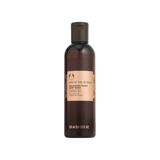 The Body Shop Spa Of The World Blgarian Peony Body Wash