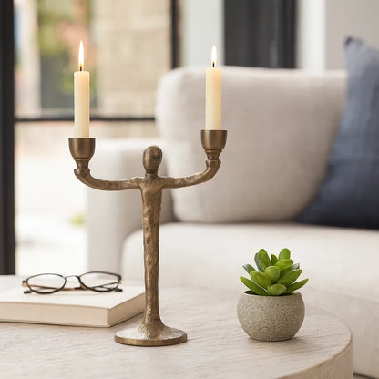 The Candle Man Taper Candle Holder