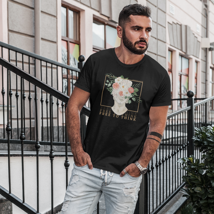 THE FLOURISHING MIND MEN'S TEE | BLACK - OLIVE - NAVY - RED - WHITE