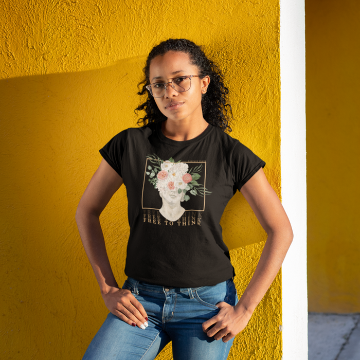 THE FLOURISHING MIND WOMEN'S TEE | BLACK - CREAM - INDIGO - OLIVE - GREEN - MAROON
