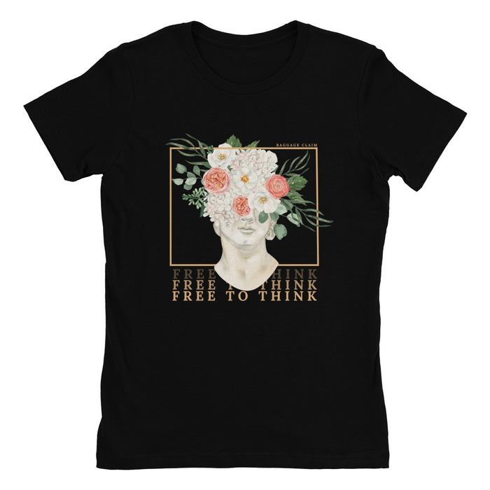 THE FLOURISHING MIND WOMEN'S TEE | BLACK - CREAM - INDIGO - OLIVE - GREEN - MAROON