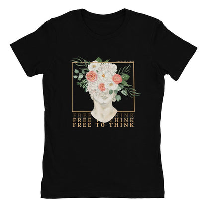 THE FLOURISHING MIND WOMEN'S TEE | BLACK - CREAM - INDIGO - OLIVE - GREEN - MAROON