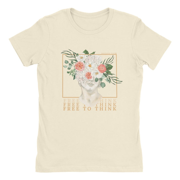 THE FLOURISHING MIND WOMEN'S TEE | BLACK - CREAM - INDIGO - OLIVE - GREEN - MAROON