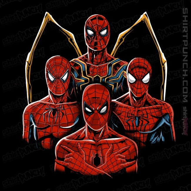Shirts Magnets / 3"x3" / Black The Four Spidermen