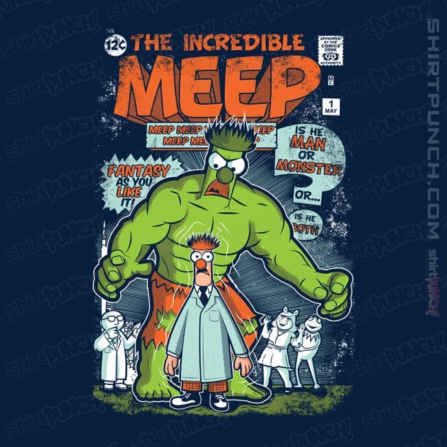 Secret_Shirts Magnets / 3"x3" / Navy The Incredible Meep