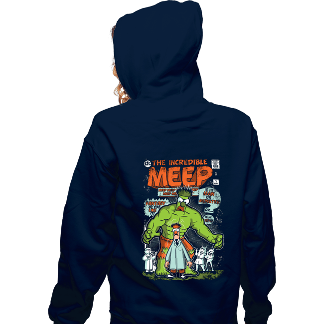 Zippered Hoodies, Unisex / Small / Navy
