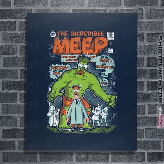 Posters / 4"x6" / Navy