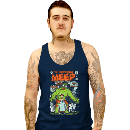 Tank Top, Unisex / Small / Navy
