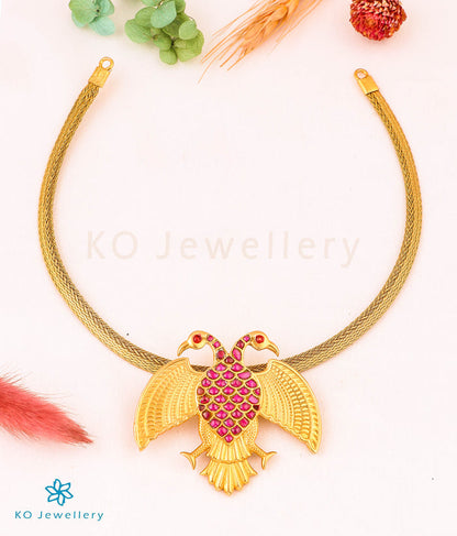 The Iruthalaipakshi Silver Gandaberunda Pendant