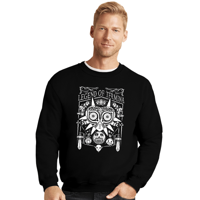 Crewneck Sweater, Unisex / Small / Black
