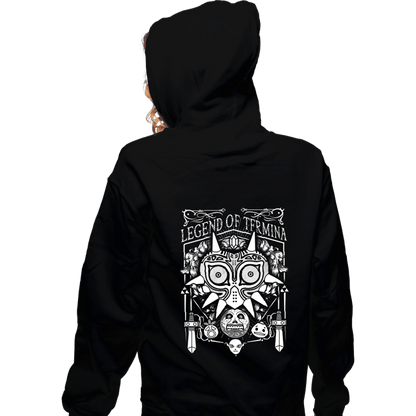 Zippered Hoodies, Unisex / Small / Black