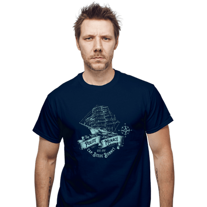 Daily_Deal_Shirts T-Shirts, Unisex / Small / Navy The Polite Menace