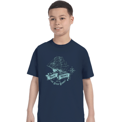 Daily_Deal_Shirts T-Shirts, Youth / XS / Navy The Polite Menace