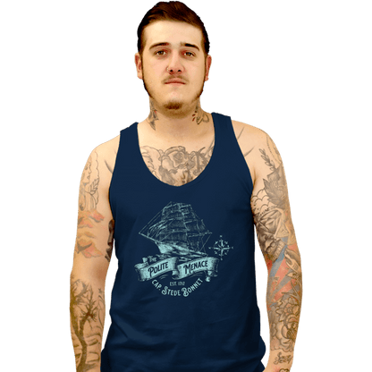 Tank Top, Unisex / Small / Navy