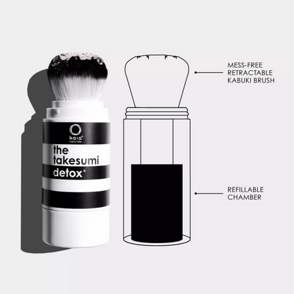 Kaia Naturals-The Takesumi Detox The Sweat Powder Brush + Refill Set - Crisp Linen-Body-thesweatpowder3_6faf5c52-180c-4873-ab39-5610ce93e30e-The Detox Market |