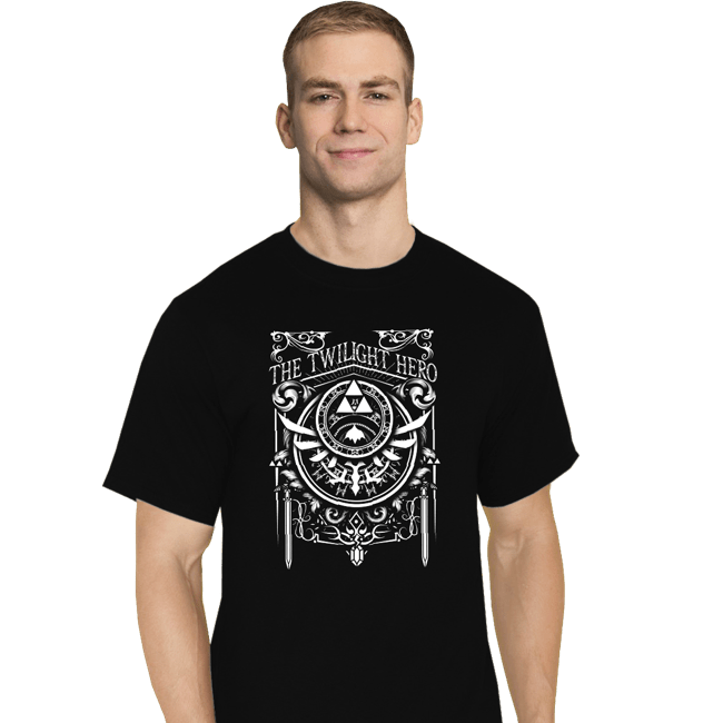 Shirts T-Shirts, Tall / Large / Black The Twilight Hero Banner