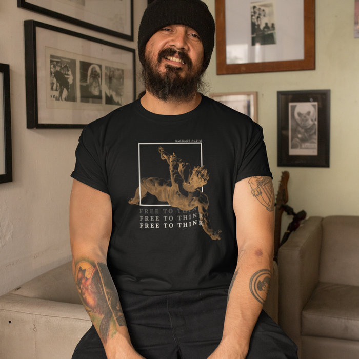 THE UNBOXED MIND MEN'S TEE | BLACK