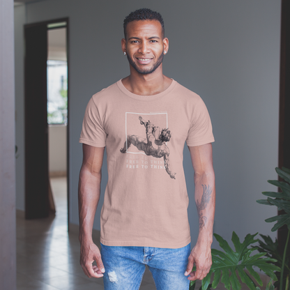 THE UNBOXED MIND MEN'S TEE | PINK - BLUE - GOLD