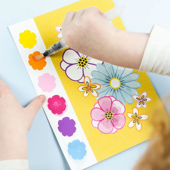 Tiger Tribe Paint-a-Picture - Butterflies & Flowers