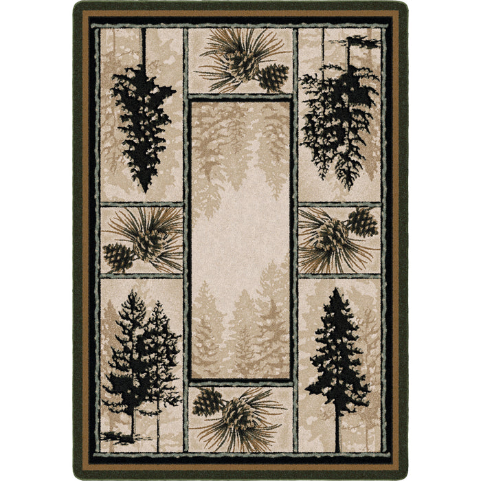 Image of an area rug, Stoic Pines - Forest