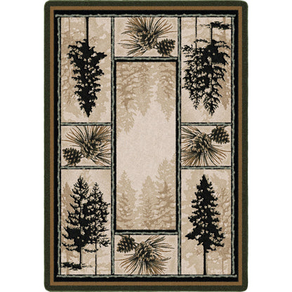 Image of an area rug, Stoic Pines - Forest