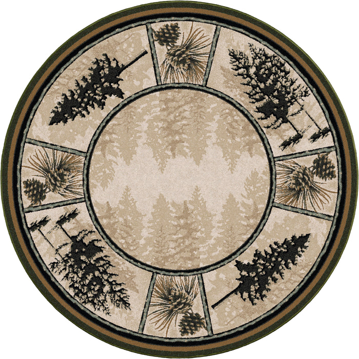Image of an area rug, Stoic Pines - Forest
