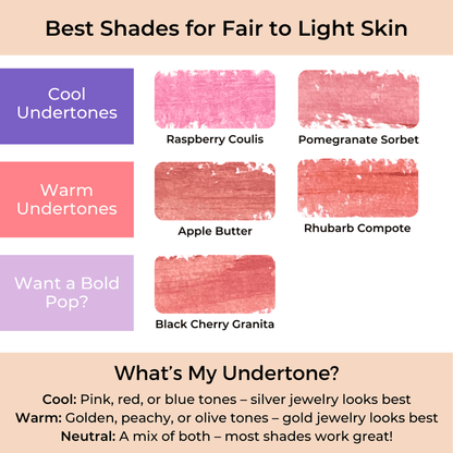 cool & warm undertones