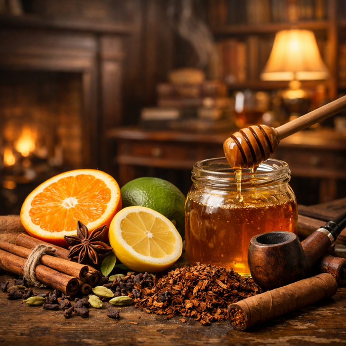 Tobacco Leaf & Amber Fragrance Oil 728