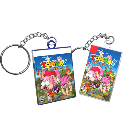 Tomba! Special Edition Mini Game Case Keychain