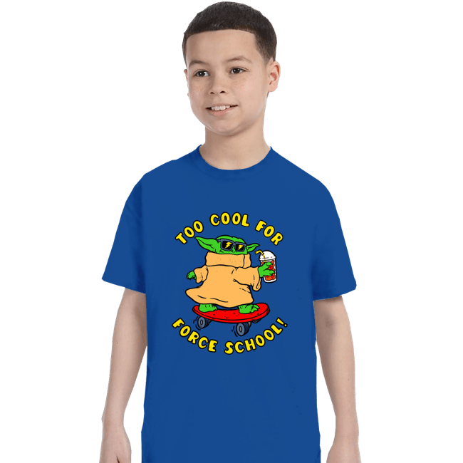 Secret_Shirts T-Shirts, Youth / XS / Royal Blue Too Cool