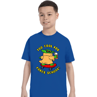 Secret_Shirts T-Shirts, Youth / XS / Royal Blue Too Cool