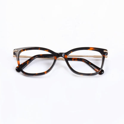 Tortoise Golden Cat Eye Full Rim