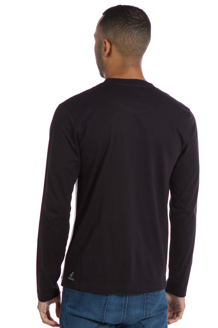 Travis | Men's Color Block Crew Neck