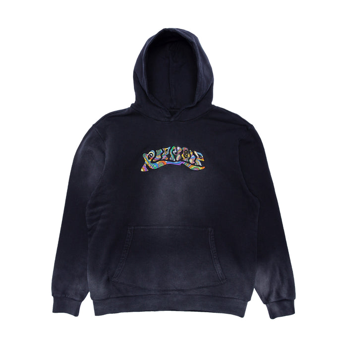 RIPNDIP Tribe Embroidered Hoodie (Faded Black)