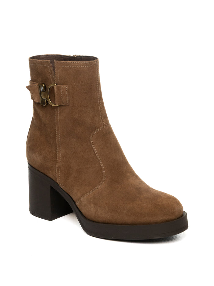 NERO GIARDINI Tronchetto velour mou 513892 VELOUR-MOU