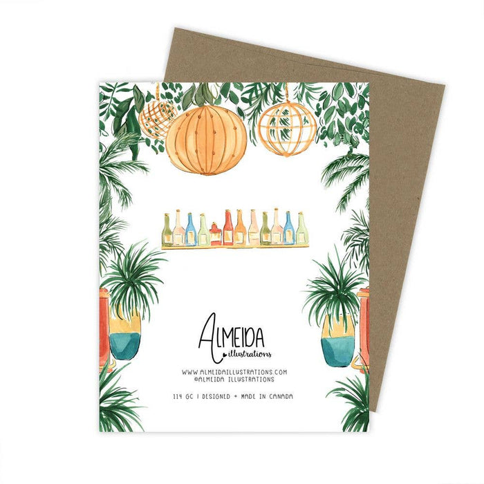 Tropical Birthday Cheers Card - Magnolia Lane co. Home + Garden + Gift